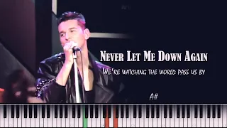 Depeche Mode Never Let Me Down Again Amazing Piano Cover