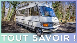 Comment fonctionne un Hymer 80's 90's - A a Z - le plus chouette des camping-car