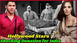 Hollywood Stars And Their Shocking Donation For India in COVID Crisis | Nick Jonas, Will Smith
