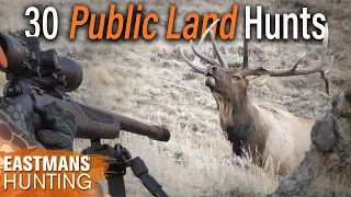 30+ Public Land Hunts! Elk, Deer, Bison and More!
