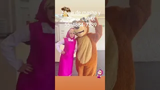 show de Masha y el oso CDMX #showsinfantiles #mashayeloso #fiestasinfantiles #cumpleaños