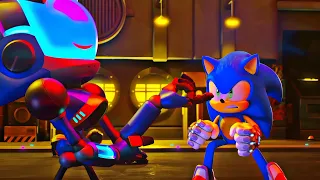 Chaos Sonic Fight Scene 🔥 | Sonic Prime Season 2 | Episode 6 |