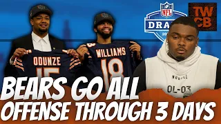 CHICAGO BEARS LIVE NFL DRAFT DAY 2 REACTION | BEARS DRAFT KIRAN AMEGADJIE