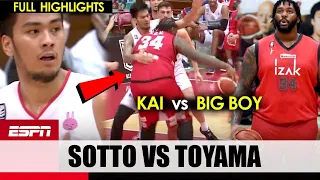 Kai Sotto vs Toyama Grouses  FULL HIGHLIGHTS  4pts, 8rebs, 6asts, 1blk, 1stl