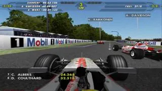F1 2007 game ruining the race