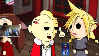 Ninja Reacts To Final Fantasy VII In A Nutshell (Animated Parody)