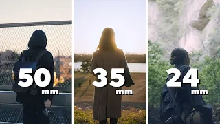 ポートレート動画撮影おすすめレンズは？50mm vs 35mm vs 24mm