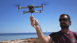 Catch Your DRONE: No 2nd Chance! Most Awesome Way to do it on a Sailboat - Free Range Sailing Ep 203