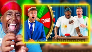 HARRY DID A MADNESS! SIDEMEN FORFEIT WHEEL OF FORTUNE (REACTION)