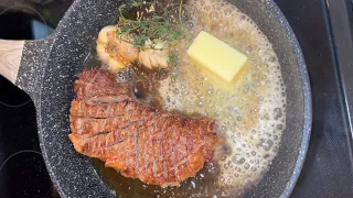 How To Make Pan Seared Butter Basted Steak | The Best Steak Recipe