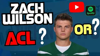 Did Zach Wilson tear his ACL... or? Let's talk knee injuries!