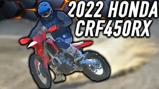 2022 HONDA CRF450RX FIRST RIDE - OFF ROAD WEAPON🌵