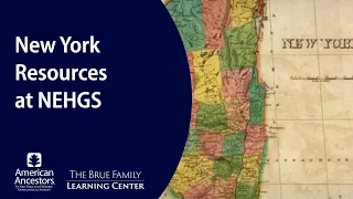 New York Resources at NEHGS