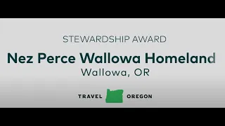 Stewardship Award: Nez Perce Wallowa Homeland