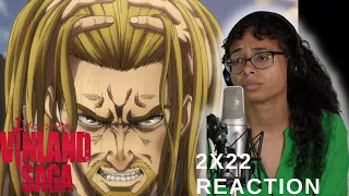 Vinland Saga 2x22 REACTION!!