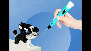 How to Use 3D pen Unboxing and Test Peephole View Toys