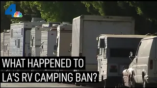 Residents Frustrated by RV Parking Ask: What Happened to LA's Ban? | NBCLA