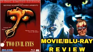 TWO EVIL EYES (1990) - Movie/Limited Edition Blu-ray Review (Blue Underground)
