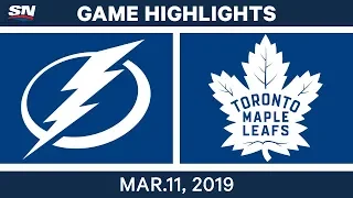 NHL Highlights | Lightning vs. Maple Leafs – Mar 11, 2019