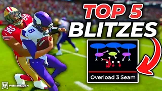 Top 5 Most Unstoppable Blitzes In Madden 24!