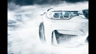 Illegal BMW City Drift (Winter)  На Бэхи Трёшки, зимние развлечения по городу