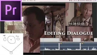 E25 - How to Edit Dialogue for a Movie Scene - Adobe Premiere Pro CC 2018