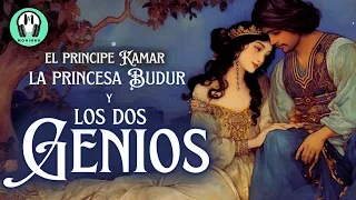 ✅✨"Kamar, Budur y los DOS GENIOS" - Cuento árabe - Las Mil y Una Noches - Voz Humana en Español.