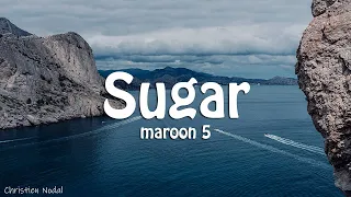 Maroon 5 - Sugar (lyrics)