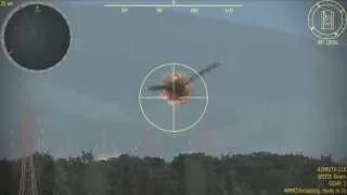 DCS Combined Arms Multiplayer ЗПРК "Тунгуска", цель - UH-1