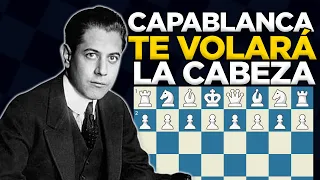 ESTA es la MEJOR PARTIDA DE AJEDREZ de JOSE RAUL CAPABLANCA😱(Campeón Mundial LEGENDARIO)