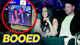 Harry & Meghan Got LOUDLY BOOED At Lakers Game As They PAID To Be On The Big Screen