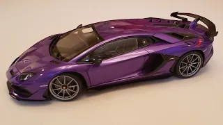 AutoArt Lamborghini Aventador SVJ Unboxing And Review!