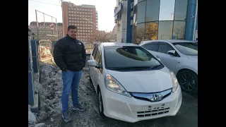 Пришёл Honda Fit с Японии. Хонда фит и его состояние.@Autoexpert_25reg