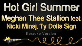 Megan Thee Stallion - Hot Girl Summer (Karaoke Version) ft. Nicki Minaj, Ty Dolla $ign