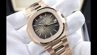 (Op.80) Patek Philippe Nautilus 5711/1R 開箱評測 -- 可兼任Dress Watch佩戴的超薄防水頂級奢華運動型腕錶