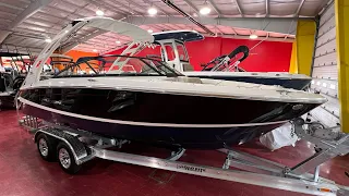 2023 Regal LS2 Bowrider in Black/Navy Blue with River Rock Upholstery!!