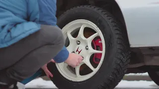 Установка проставок doctor prostavkin, дисков Honda DC2 и резины MICHELIN X-Ice North 4