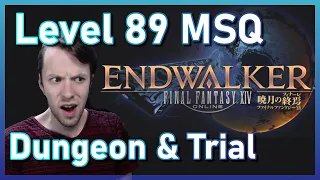 ENDWALKER Level 89 Dungeon & Trial REACTION | FFXIV