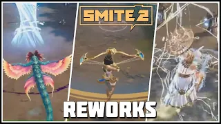 Smite 2 reworks - new Neith, Kukulkan and Zeus gameplay