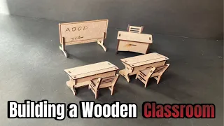 "Step-by-Step Assembly of Wooden Classroom | Fun and Easy DIY Project"