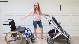 Replacing my WHEELCHAIR with a STROLLER | Our Adoption Journey