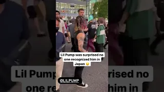 Lil Pump got unrecognized in Japan || #shorts #lilpump