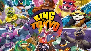 Повелитель Токио, let's play, настольная игра (цифровая версия King of Tokyo)