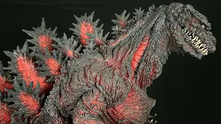 X-Plus Gigantic Series: Shin Godzilla (2016) -Clear Red Version- Figure Review “The Best, the Goat”