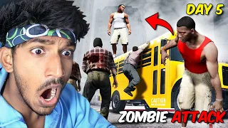 These ZOOMBIES Became 10X POWERFUL in DAY 5 | GTA5  (தமிழ்) - Sharp Tamil Gaming
