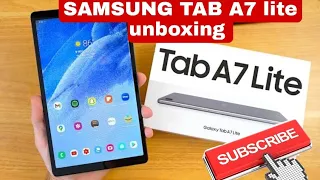 samsung galaxy Tab A7 lite / Samsung tablet A7lite unboxing #samsungmobile #samsungtab