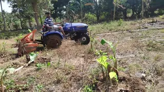 Farmtrac 26 HP ..  |  minitractor |  banana tree | rotavatir field...