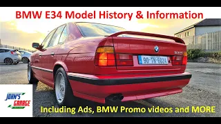 BMW E34 & M5 History and Information : John's Garage