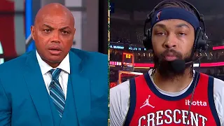 Brandon Ingram joins Inside the NBA, talks win against Kings in the Play-In