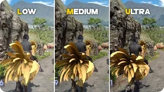 PC Graphics Comparison - FINAL FANTASY XV Benchmark - Low vs Ultra Settings